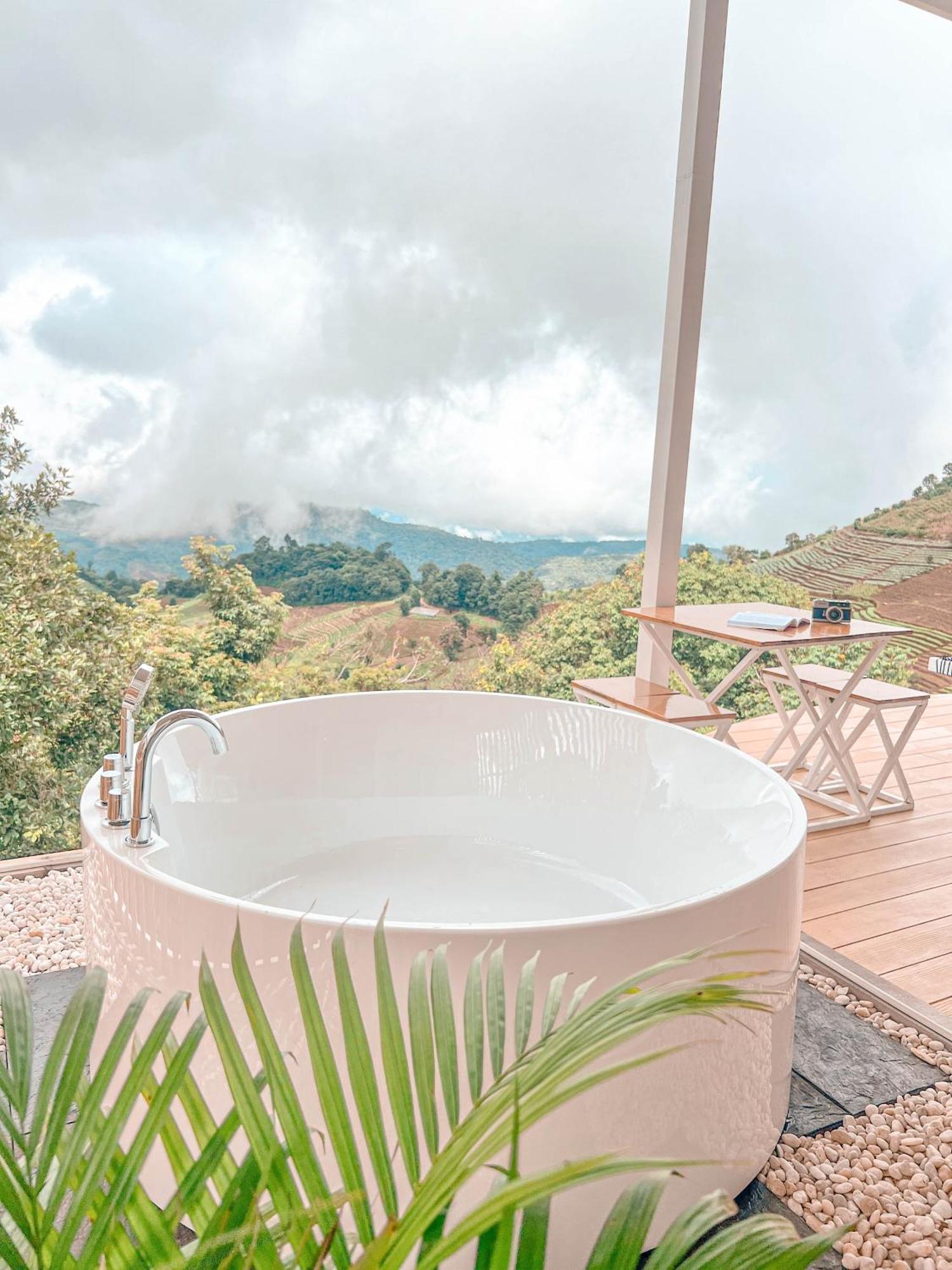 Apartamento ม่อนชาพาเพลิน ม่อนแจ่ม Monchapaplearn Monjam Mon Jam Exterior foto