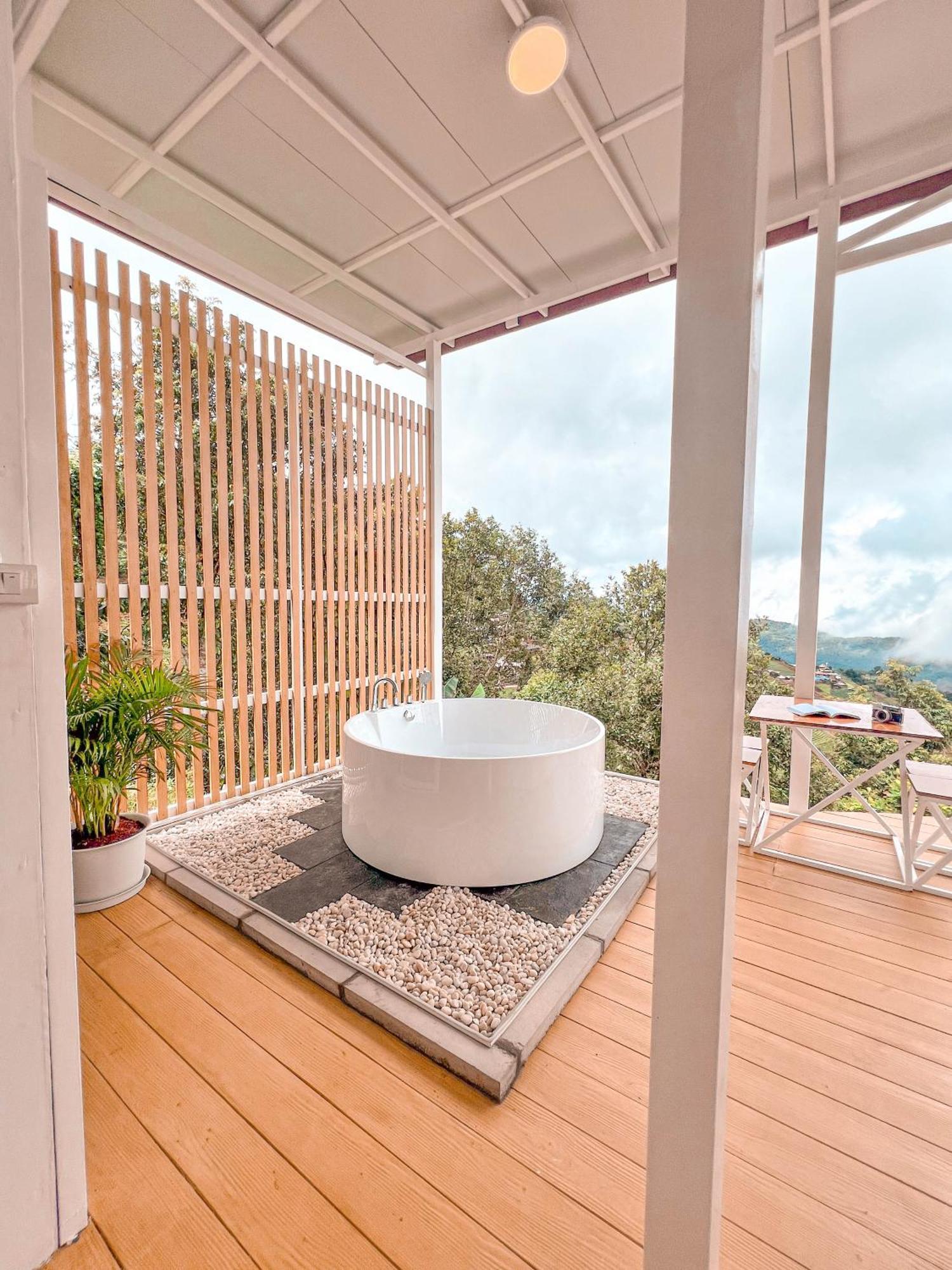Apartamento ม่อนชาพาเพลิน ม่อนแจ่ม Monchapaplearn Monjam Mon Jam Exterior foto