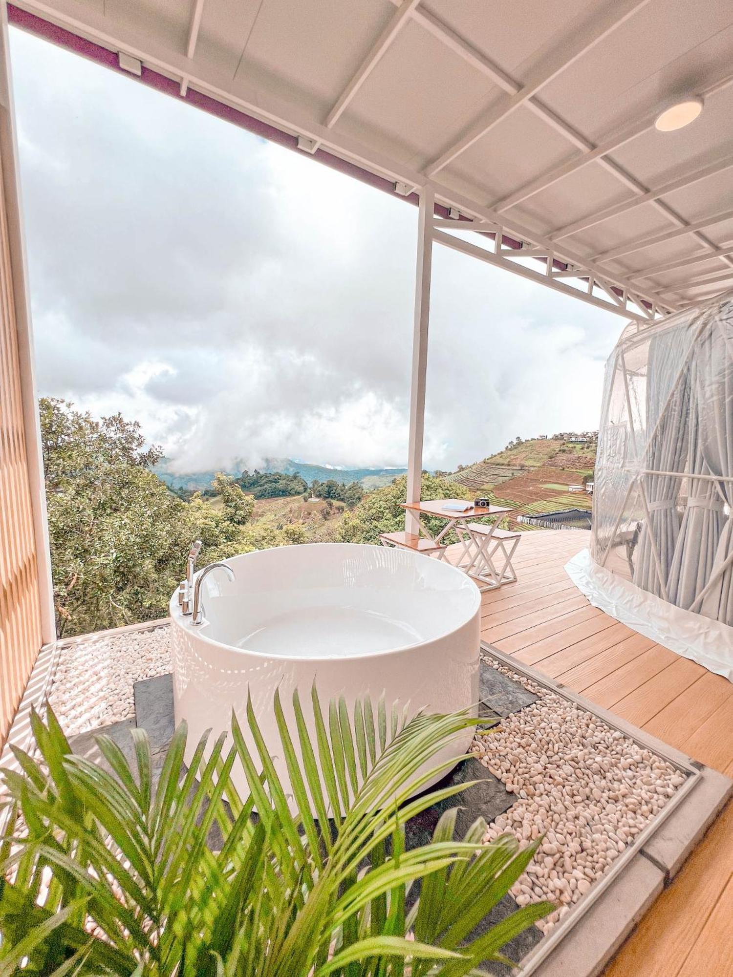 Apartamento ม่อนชาพาเพลิน ม่อนแจ่ม Monchapaplearn Monjam Mon Jam Exterior foto