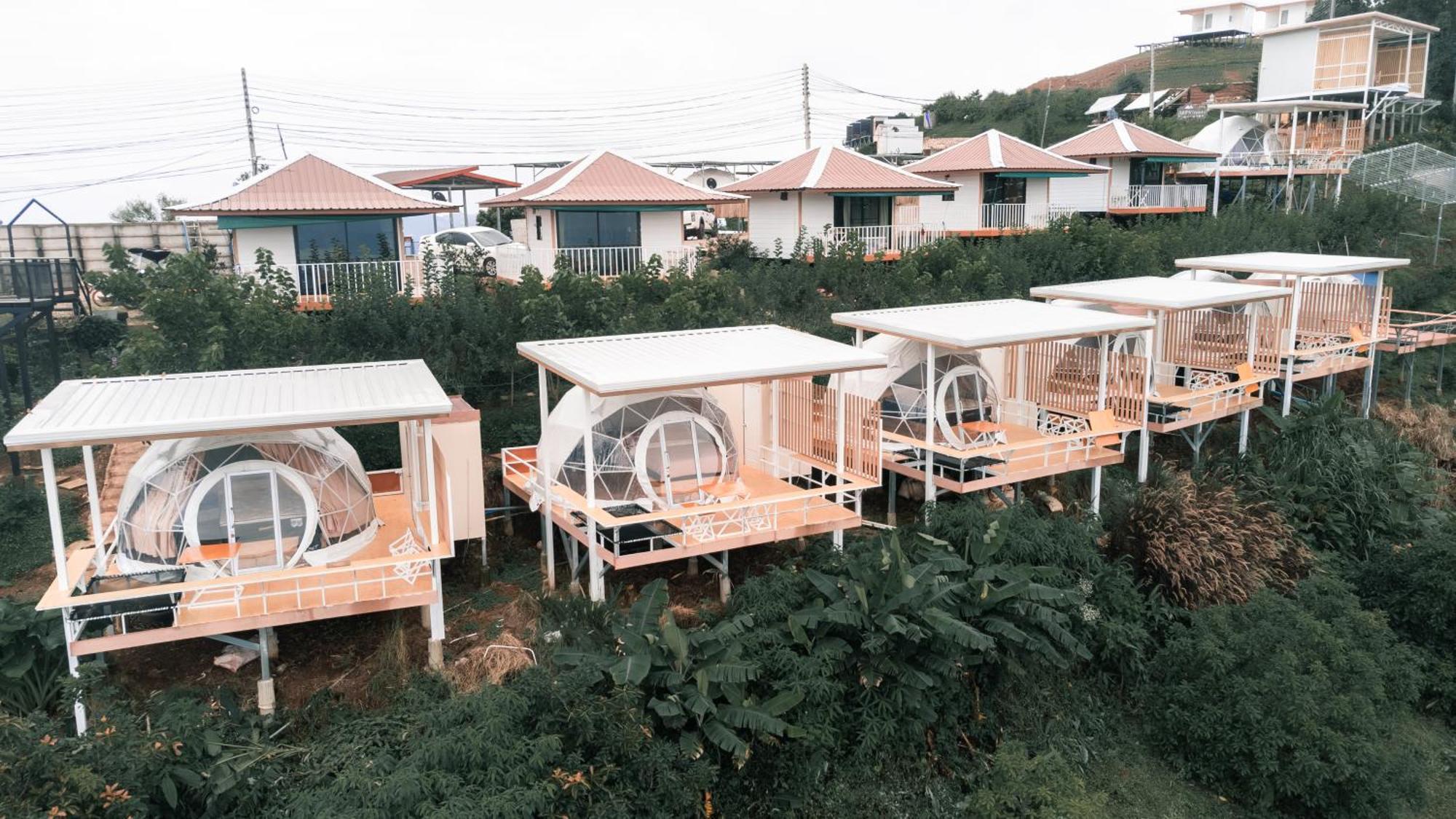 Apartamento ม่อนชาพาเพลิน ม่อนแจ่ม Monchapaplearn Monjam Mon Jam Exterior foto